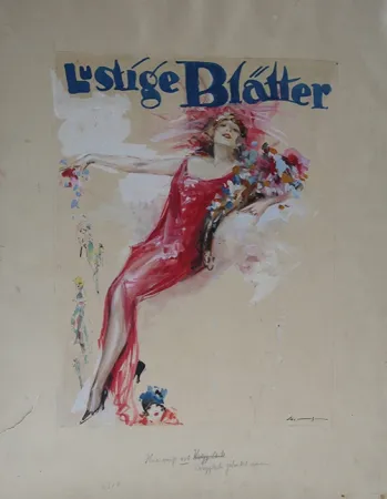 Keine Technische Ehrenberger - Design for cover of ¨Lustige Blätter