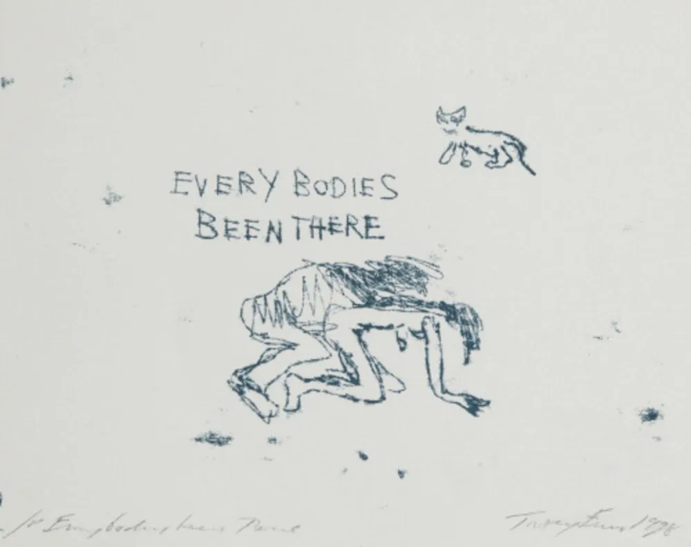 Lithographie Emin - Every Bodies Been There Rare Printers Proof