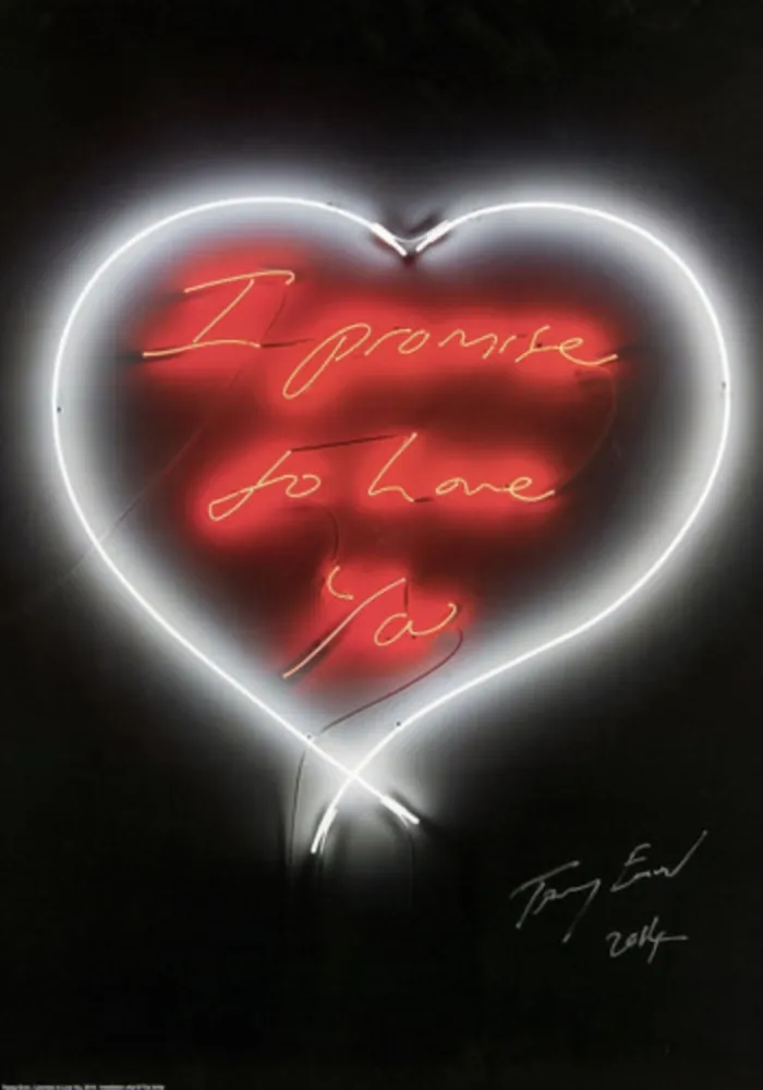 Lithographie Emin - I Promise To Love You