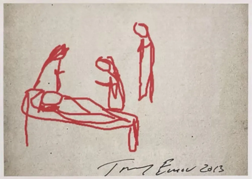 Multiple Emin - Nativity iPad Drawing