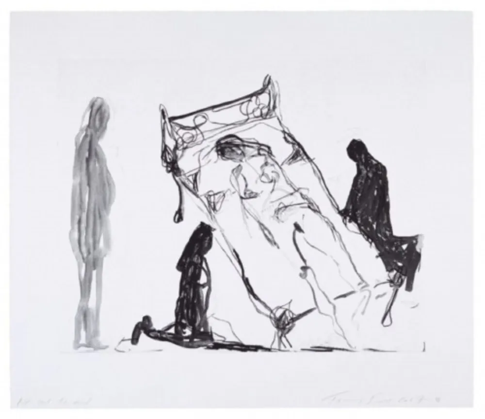 Lithographie Emin - Not Yet the End