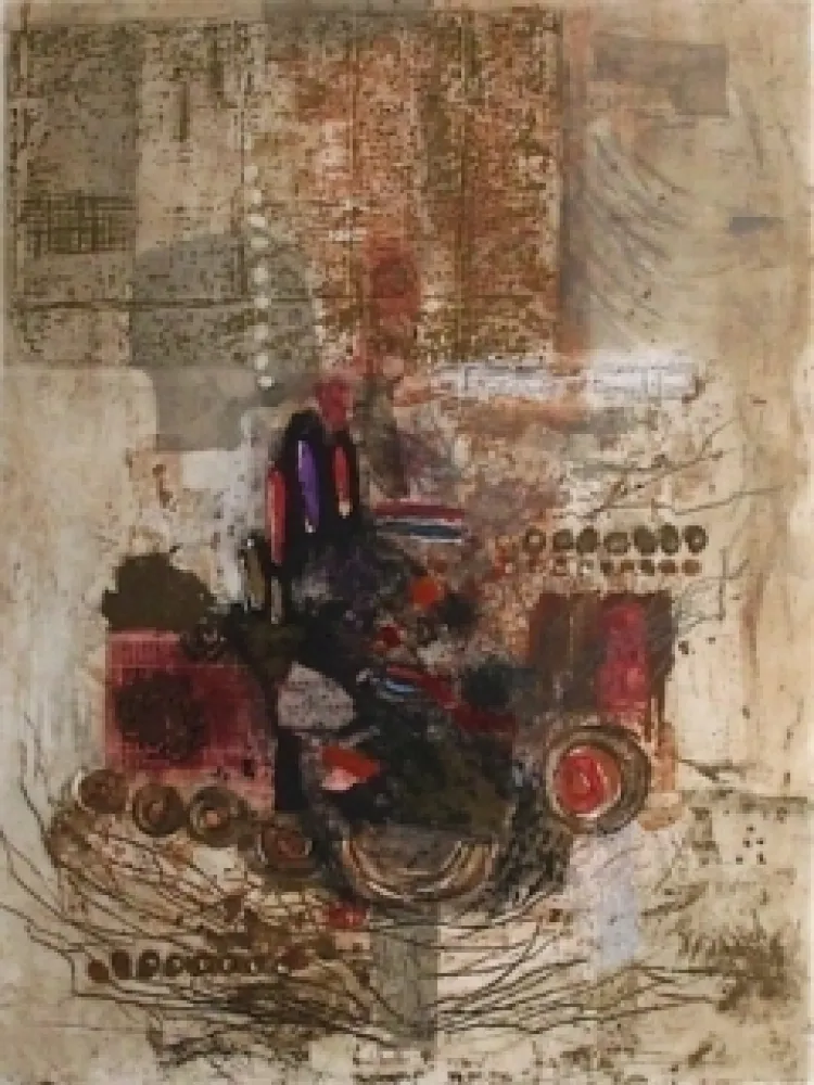 Radierung Und Aquatinta Engel - Larghetto 