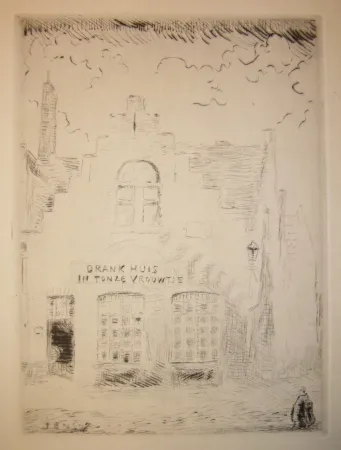 Stich Ensor - Drank huis in tonze vrouwtje 