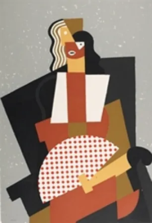 Siebdruck Equipo Cronica - Abanico de lunares