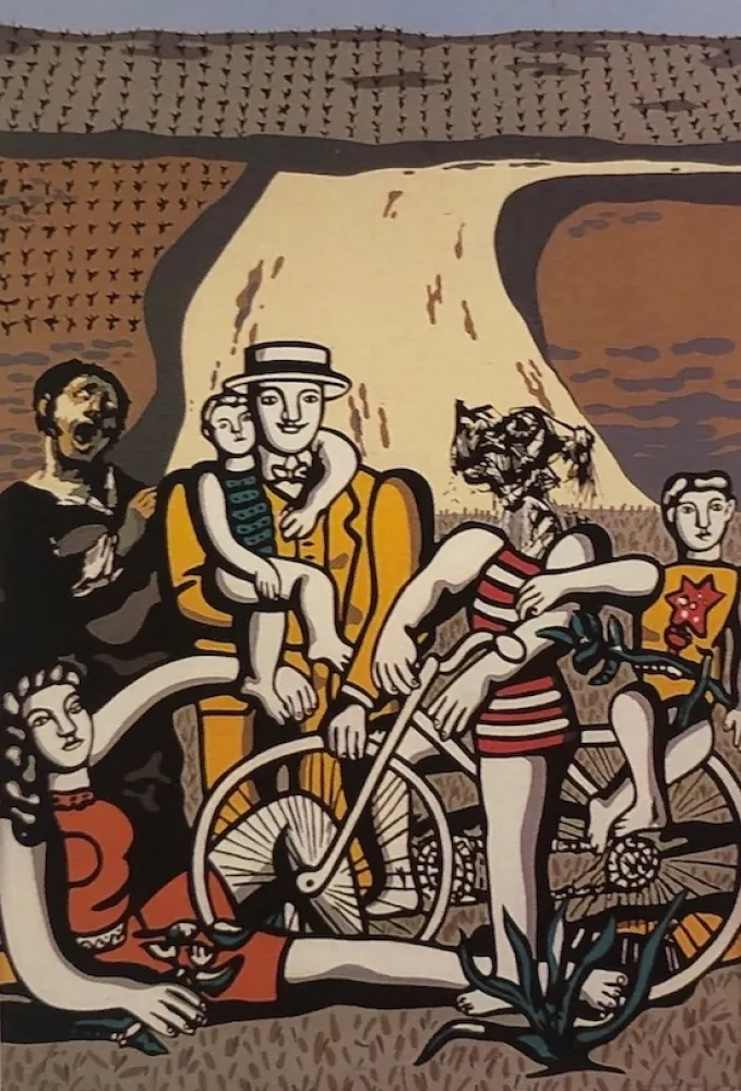 Siebdruck Equipo Cronica - Un día en el campo (carpeta Conmpositions)