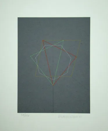 Siebdruck Erber - Geometric Composition