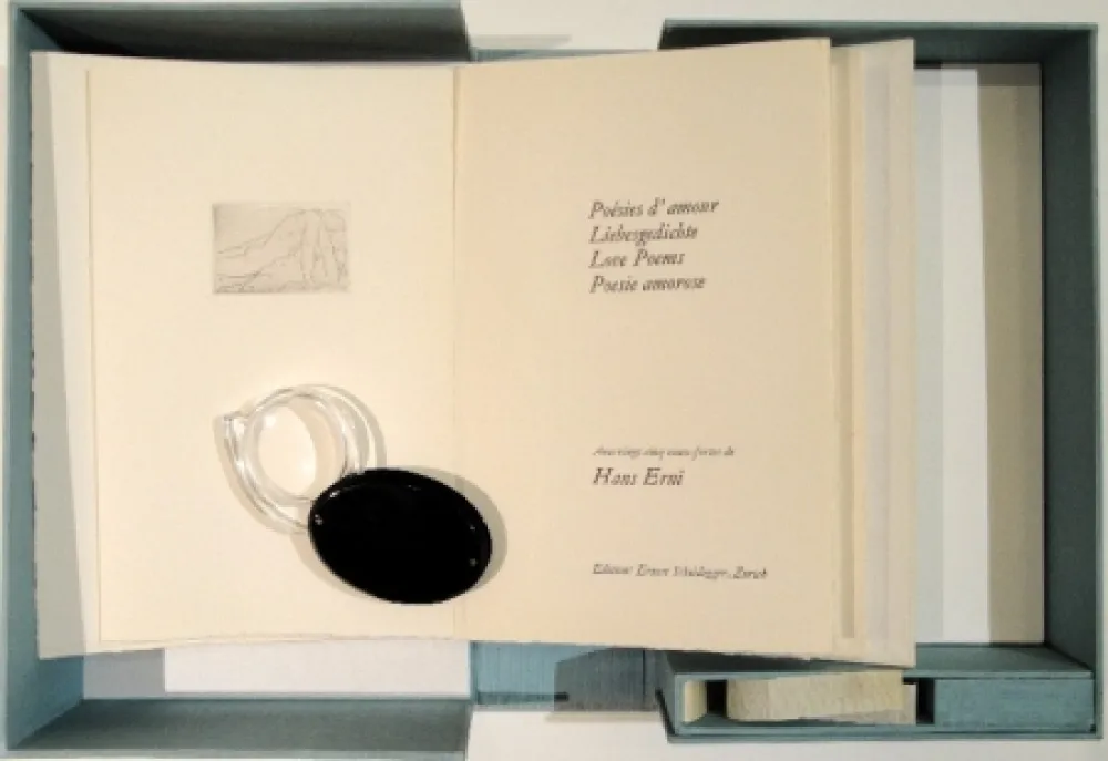 Illustriertes Buch Erni - POÉSIES D'AMOUR 