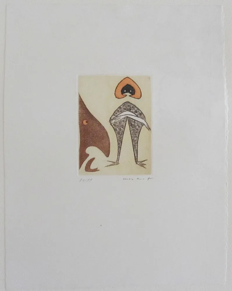 Radierung Und Aquatinta Ernst - Le Chapeau Rouge