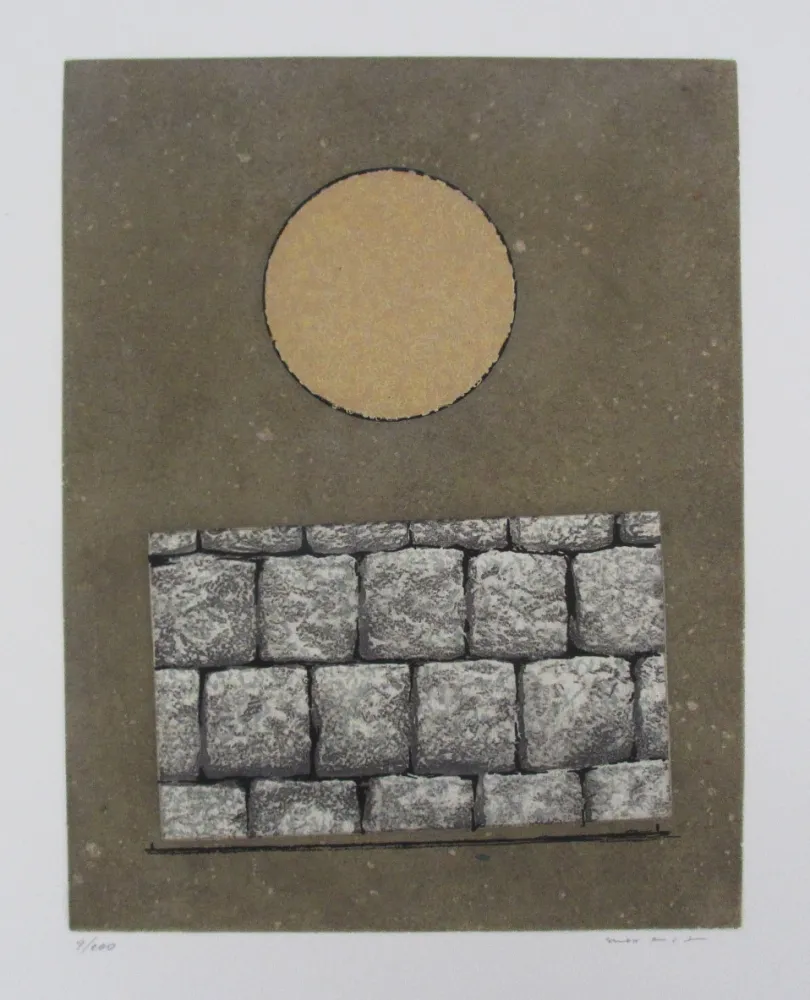 Radierung Und Aquatinta Ernst - Le plus beau mur de mon royaume