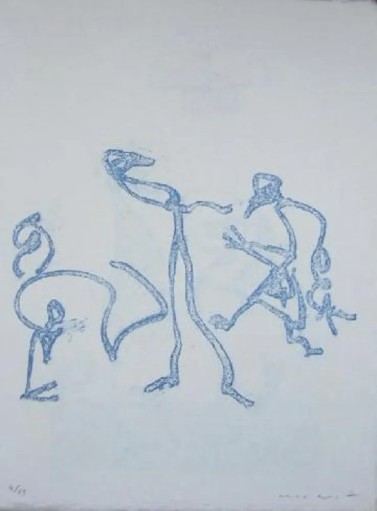 Lithographie Ernst - Lewis Caroll's Wunderhorn 