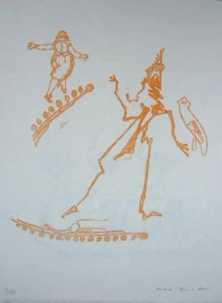 Lithographie Ernst - Lewis Carroll's Wunderhorn 15