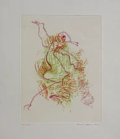 Radierung Und Aquatinta Ernst - Par dessus les moulins