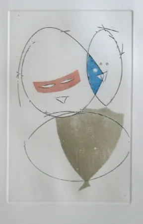 Radierung Und Aquatinta Ernst - Paramythes