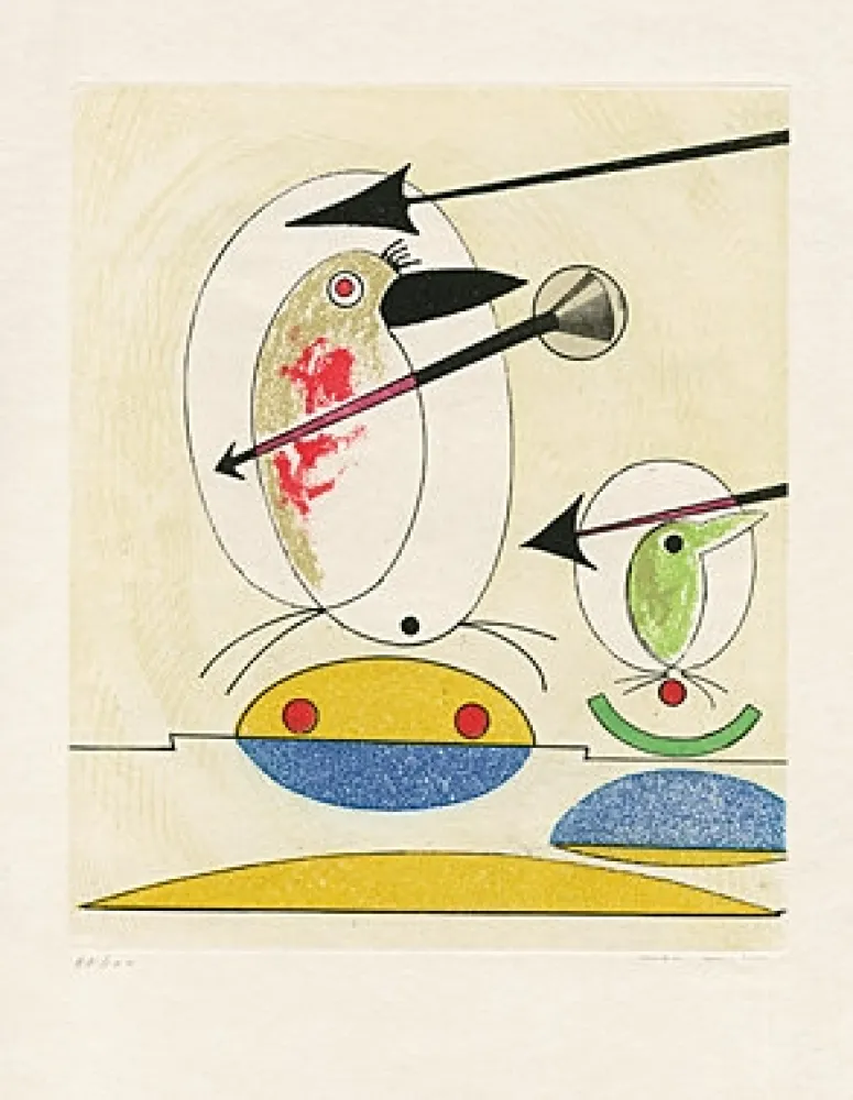 Radierung Und Aquatinta Ernst - 