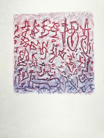 Lithographie Ernst -  Surprises du Hasard 