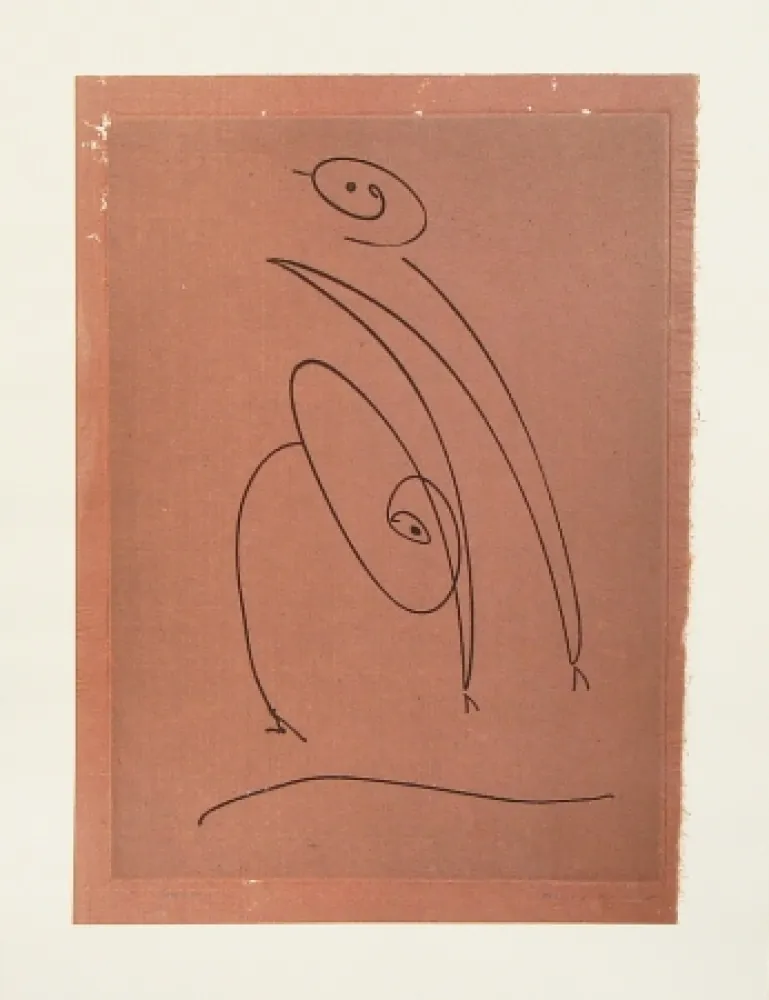 Radierung Und Aquatinta Ernst - Tout en un plus deux