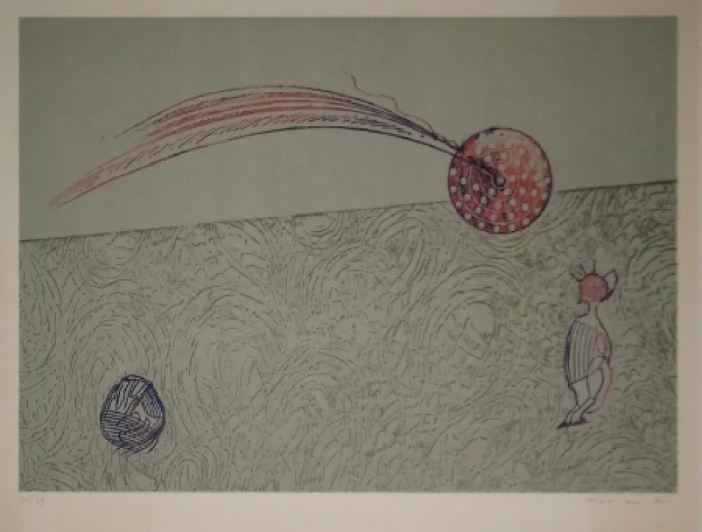 Lithographie Ernst - Untitled