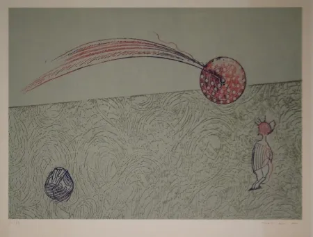 Lithographie Ernst - Untitled