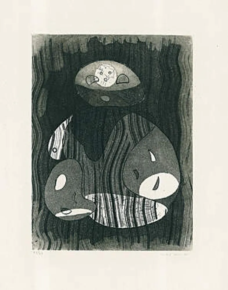 Aquatinta Ernst - Untitled - 