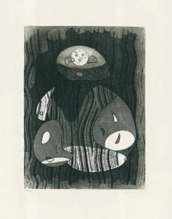 Aquatinta Ernst - Untitled - 