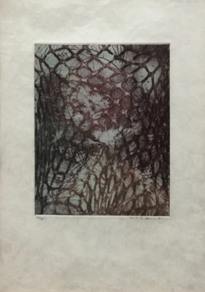 Aquatinta Ernst - ZU: SAMUEL BECKETT