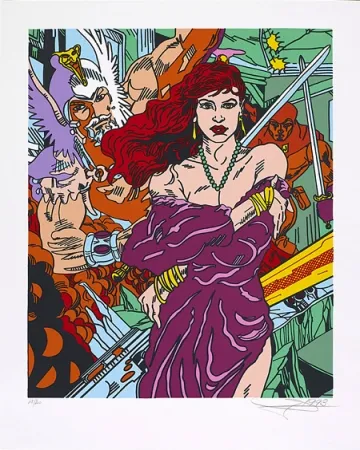 Siebdruck Erro - Amazon