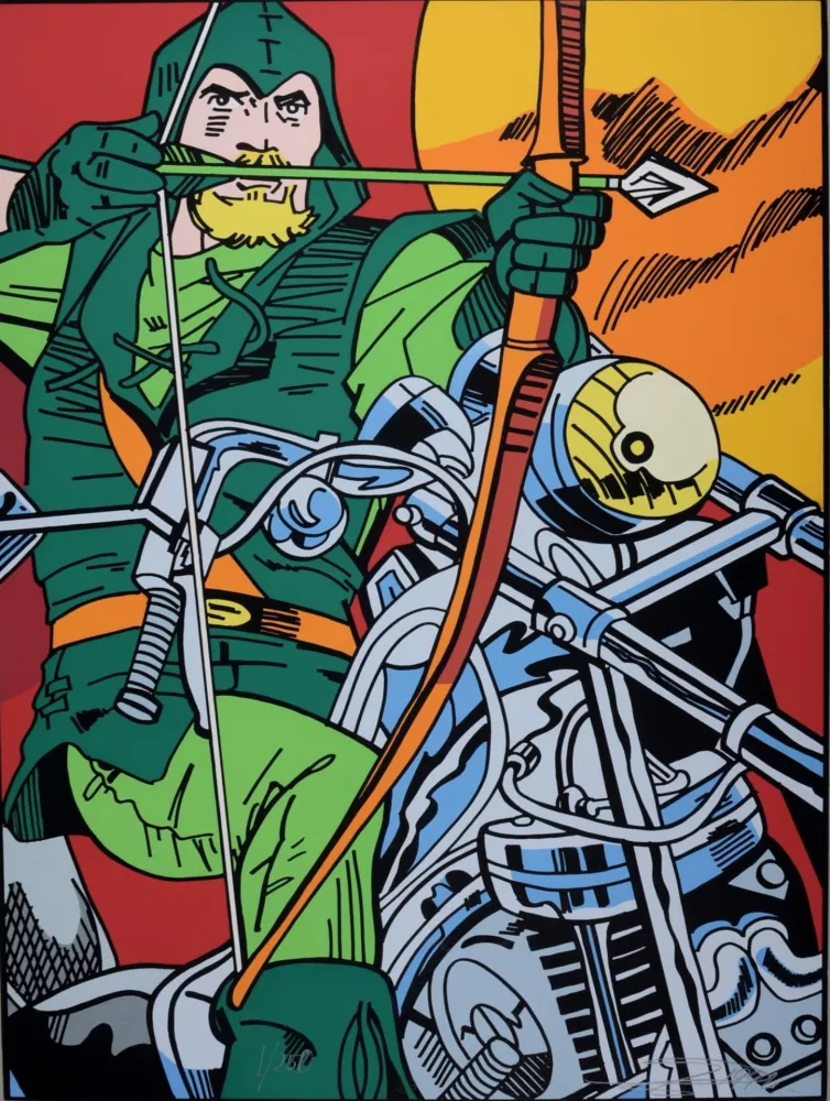 Siebdruck Erro - Archer