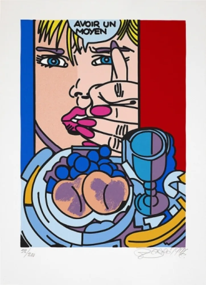 Siebdruck Erro - Avoir un moyen