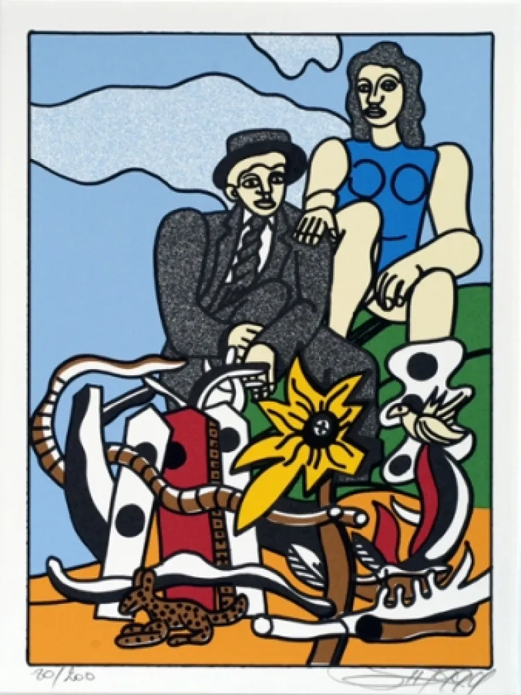 Siebdruck Erro - From the series 