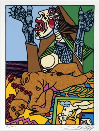 Siebdruck Erro - From the series 