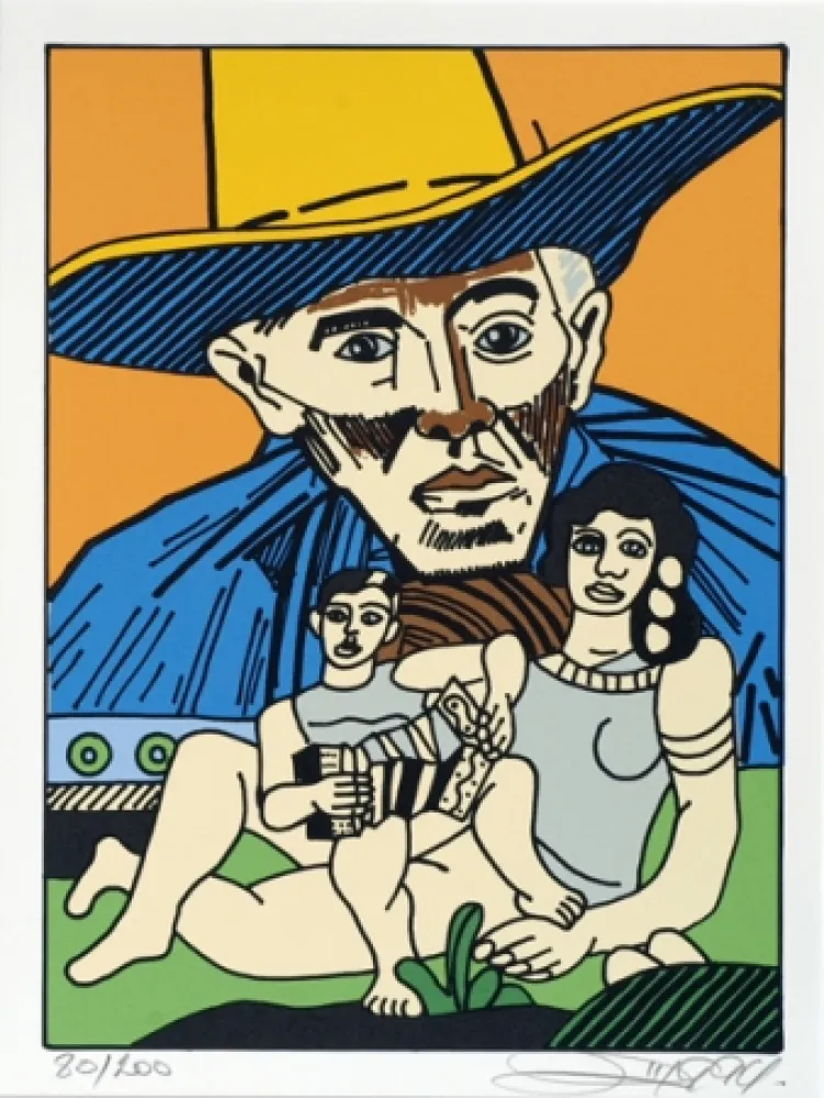 Siebdruck Erro - From the series 