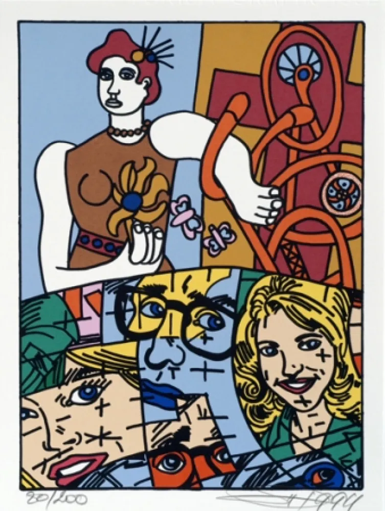 Siebdruck Erro - From the series 