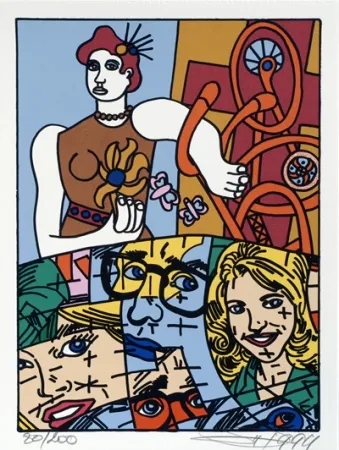 Siebdruck Erro - From the series 