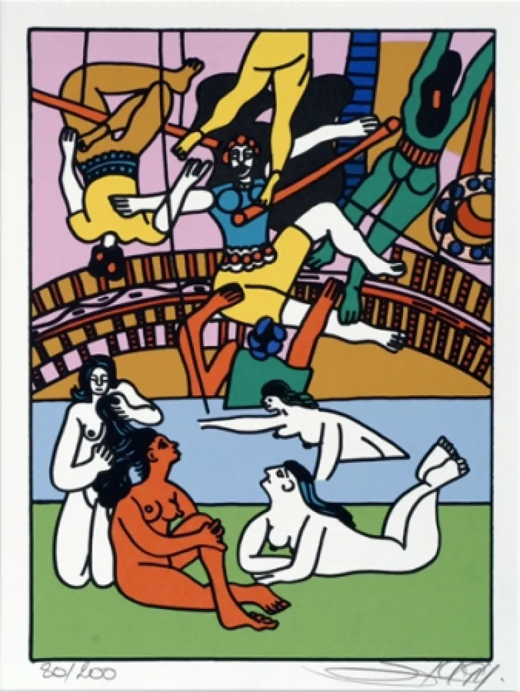 Siebdruck Erro - From the series 