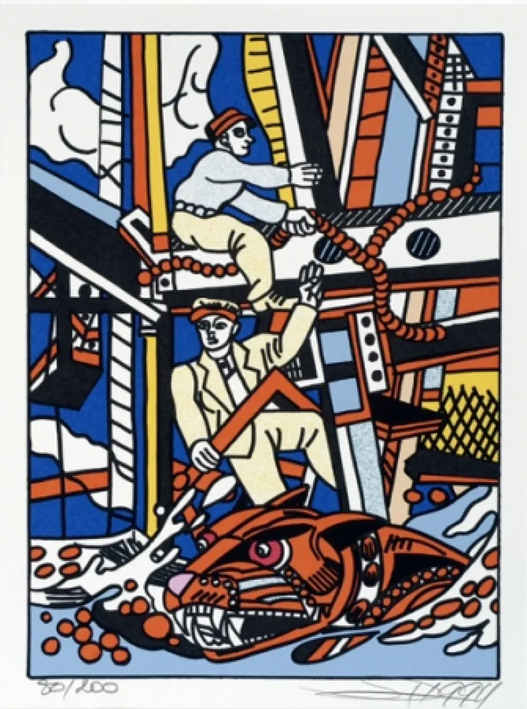 Siebdruck Erro - From the series 