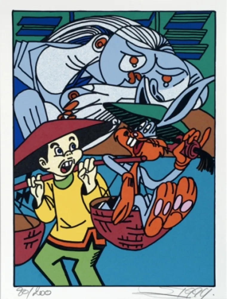 Siebdruck Erro - From the series 