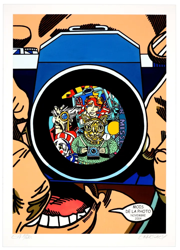 Digitale Druckgrafik Erro - Mois de la photo 2004