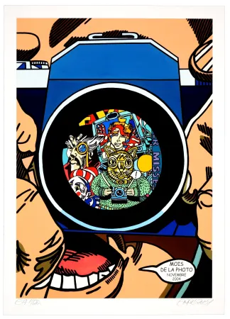 Digitale Druckgrafik Erro - Mois de la photo 2004