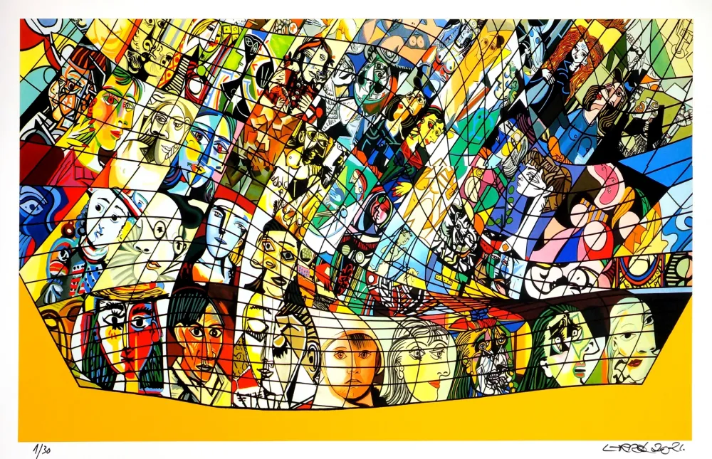 Digitale Druckgrafik Erro - Sans Titre 