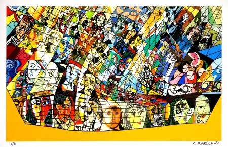 Digitale Druckgrafik Erro - Sans Titre 