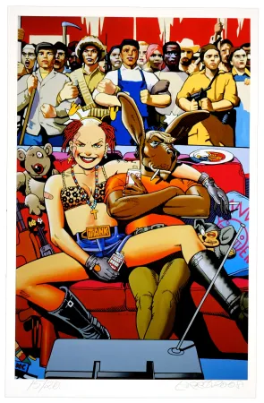 Digitale Druckgrafik Erro - Sans titre