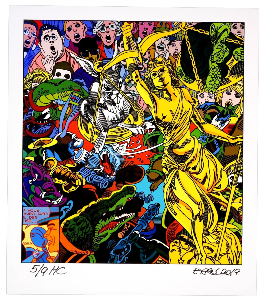 Digitale Druckgrafik Erro - Sans titre