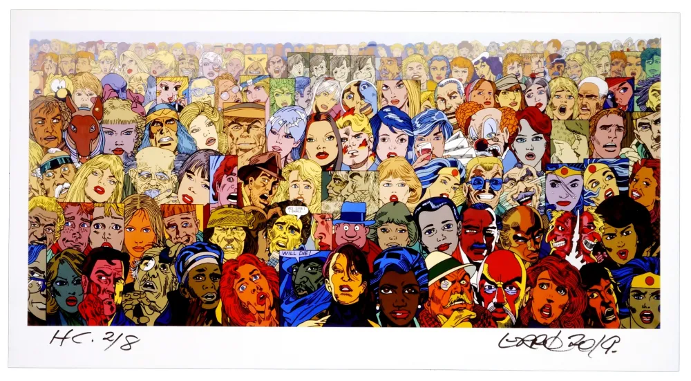 Digitale Druckgrafik Erro - Sans titre