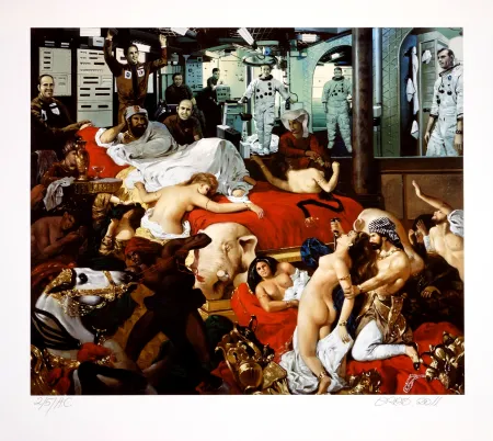 Digitale Druckgrafik Erro - Sans titre