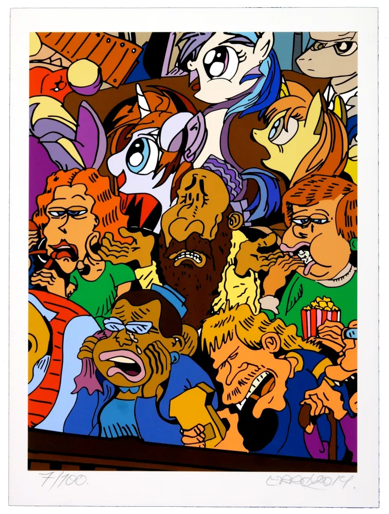 Digitale Druckgrafik Erro - Sans titre