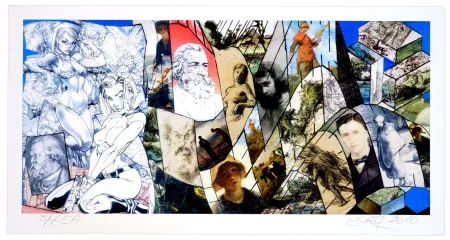 Digitale Druckgrafik Erro - Sans titre