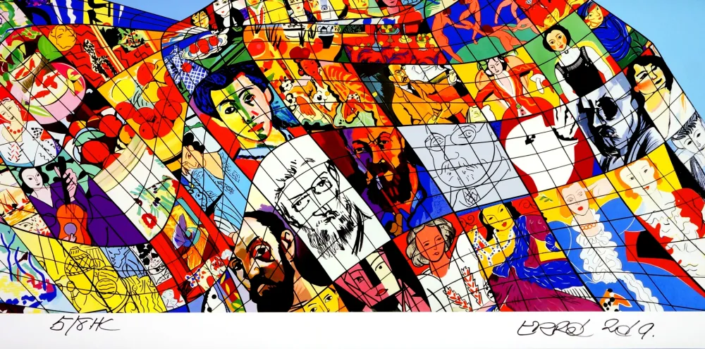 Digitale Druckgrafik Erro - Sans titre