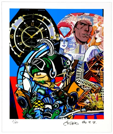 Digitale Druckgrafik Erro - Sans titre