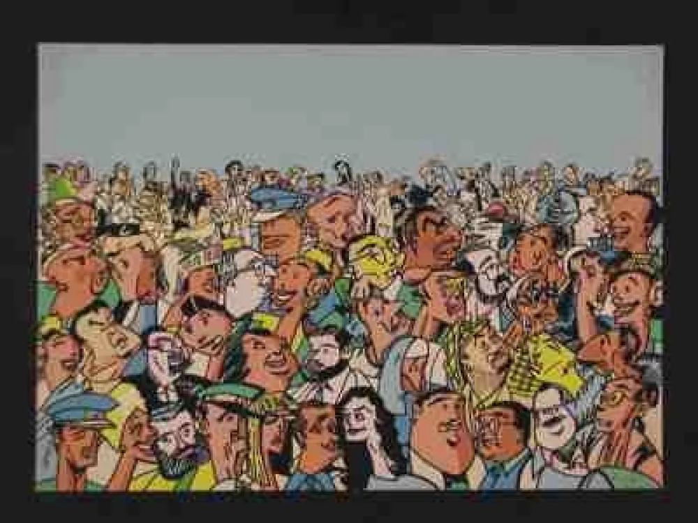 Siebdruck Erro - Sans titre