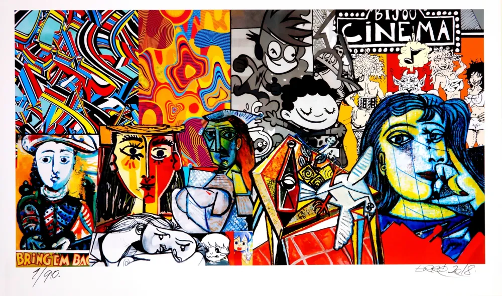 Digitale Druckgrafik Erro - Sans titre